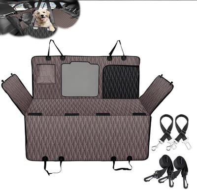 Hondendeken Auto Achterbank - Beschermhoes Hond - Veilig Reizen - Harde Bodem - Specifiek Model - Zwart