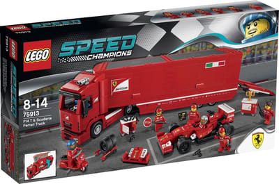 LEGO Speed Champions F14 T & Scuderia Ferrari Truck, Bouwpakket, 8 jaar, 884 stuk(s)