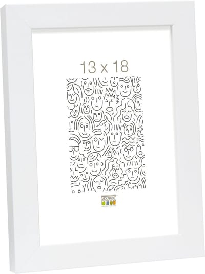 Deknudt Frames fotolijst S40RK1 - wit - voor foto 13x18 cm