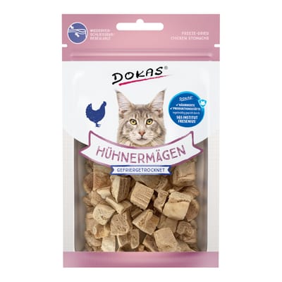 12 g Dokas Kippenmagen Vriesgedroogd Katten