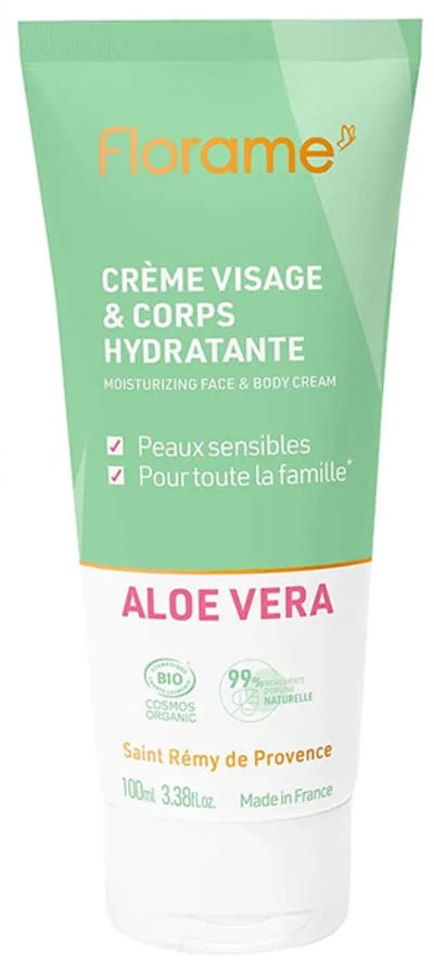 Florame Hydraterende Gezichts- & Lichaamscrème Aloë Vera Bio 100 ml