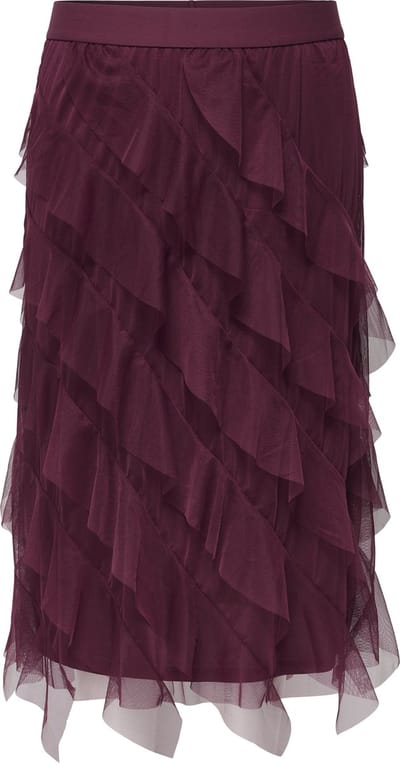 ONLY CARMAKOMA - CARLAFALDA CALF SKIRT JRS - Dames - Rokken