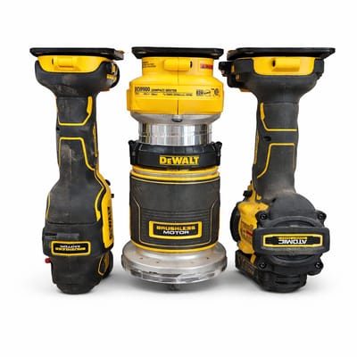 4 Stuks Gereedschap Houder Set Geschikt voor DeWalt – 3x Standaard + 1x Spijkerpistool Houder – Wandmontage Tool Mount – Accu Gereedschap Organizer