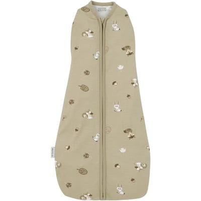 Meyco Baby Forest Animals cocoon inbakerslaapzak - sand - 4-8 maanden - 70cm - 0.3 TOG