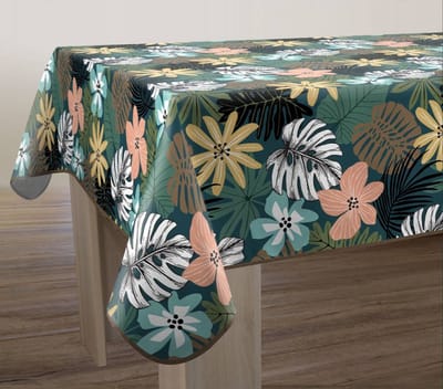 Tafelkleed anti-vlek Temuco rond 160 cm - Bonne et Plus tafellaken - Woonkamer decoratie