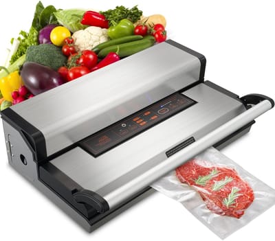 Jently Vacuümverzegelaar machine - Vacuümmachines - automatische voedselverpakking - thuiskeuken