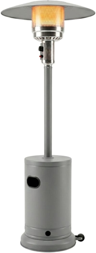 HEAT Solvarme Gasheater - Luxe Lounge Terrasverwarmer - 30 mbar - Zwart - 13.000 W - Verrijdbare Heater voor Tuin & Terras