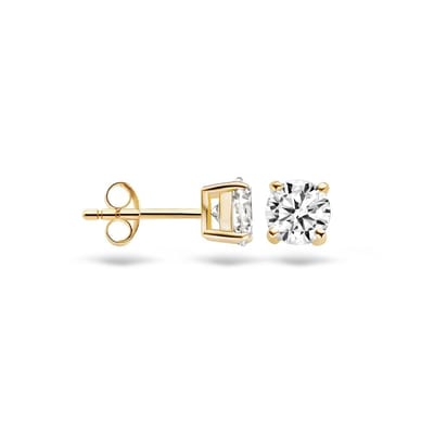 Blush Oorbellen 7053YZI -  Geel Goud (14Krt.) met Zirconia