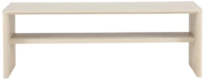 Svea - Khan salontafel - 110 x 50 cm - whitewash