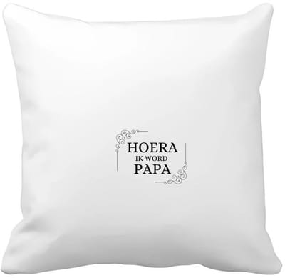 Akyol - hoera ik word papa Kussen hoes - Vader - iemand die vader wordt - dadchelor - vader cadeautjes - geschenk - kado - 40 bij 40 cm