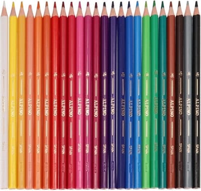 Set met 24 kleurpotloden Alpino Alpino (x24)