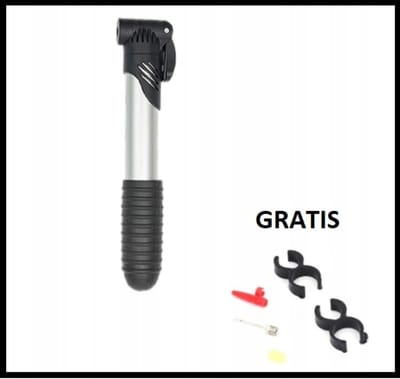 Compacte Fietspomp - Lichtgewicht & Duurzaam - 80 PSI