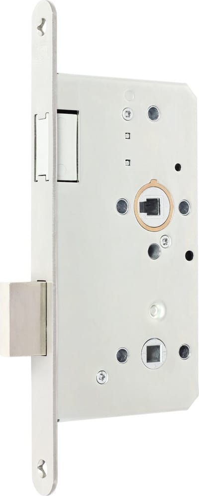 Insteekslot - RVS geborsteld - RVS - DOM - DOM Magnetic Line bad/wc RVS met magneetschoot