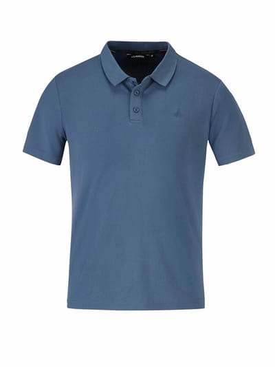 BJØRNSON Polo Shirt Heren - Ademend - Sneldrogend - Maat 2XL - Blauw