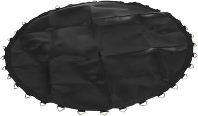 Vervangingsmat Trampoline - Springmat Fitnessmat - Buiten Fitness - Zeer Elastisch Gaasontwerp - 140 x 140 cm - Zwart