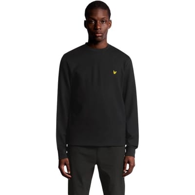 Lyle & Scott Crew Neck Fly Fleece Sweater Heren - Maat S