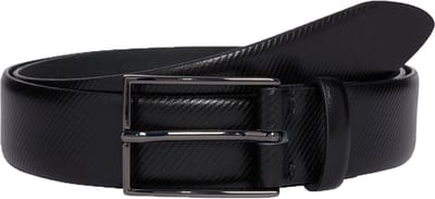 LLOYD Leren Riem Men's Leather Belt W105 Black Zwart
