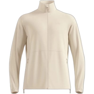 Odlo Classic Fleece Met Volledige Rits Beige XL Man
