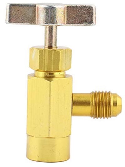 Dailygoods- Flesopener Hoge Precisie - Aluminiumlegering - Ventiel voor Koelmiddelflessen - Schroefdraad - Stevig Spuitgieten - Uitstekende Afwerking