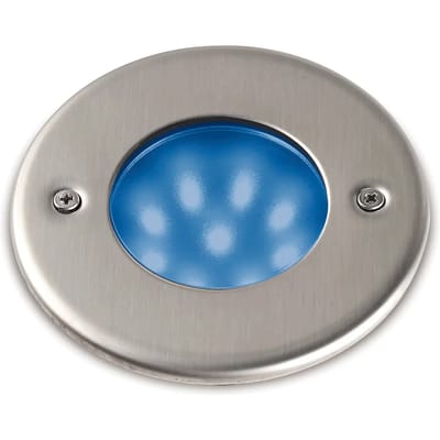 Spot Inbouw Wand/Vloer LED Cristher lighting Nat Round IP68 SMD Azul CRI80