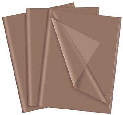 Bruin Papier voor Cadeaus - 60 Vellen - 35x50cm - Voor Verpakking, Creatieve Projecten en Decoraties