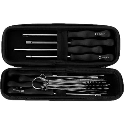 Carburateur Afstelgereedschap Carburateur Schroevendraaier Schoonmaakborstel Gereedschap Set Reparatie Kit black