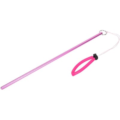 Duiken Aluminiumlegering Kietelstok met Meting & Lanyard Pink