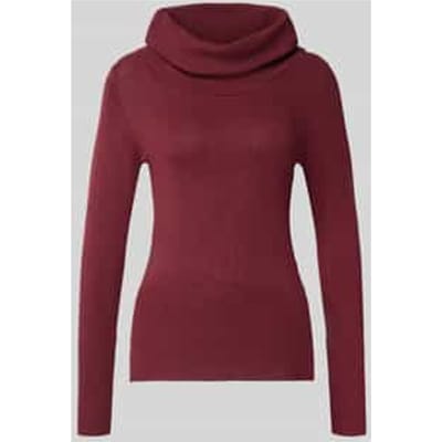 Slim fit shirt met lange mouwen van viscosemix, model 'Dollie'