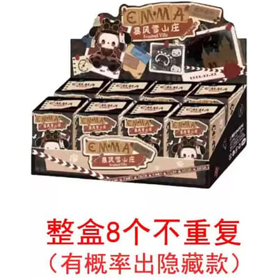 Echte Emma Secret Forest Frostveil Villa Serie Kawaii Actiefiguren Blind Box Verzamelfiguren Model Verjaardagsdecor Cadeau