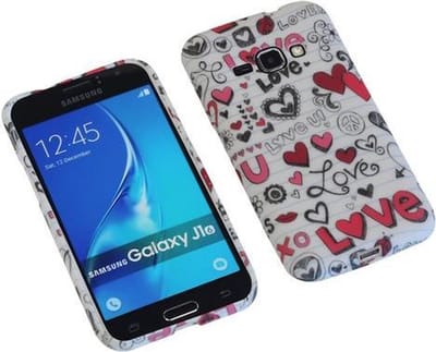 Love TPU back case cover hoesje voor Samsung Galaxy J1 2016