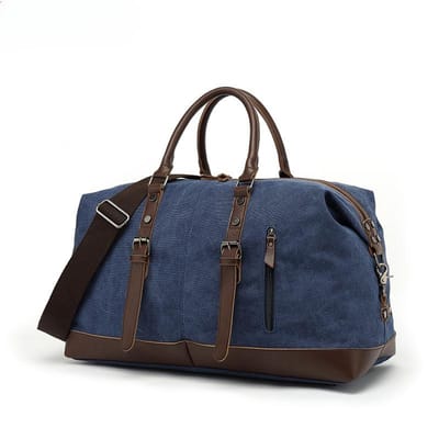 Reistas PU Duffeltas Mannen Reizen Opslag Yoga Fitness Tas Reizen Verhuizen Canvas black