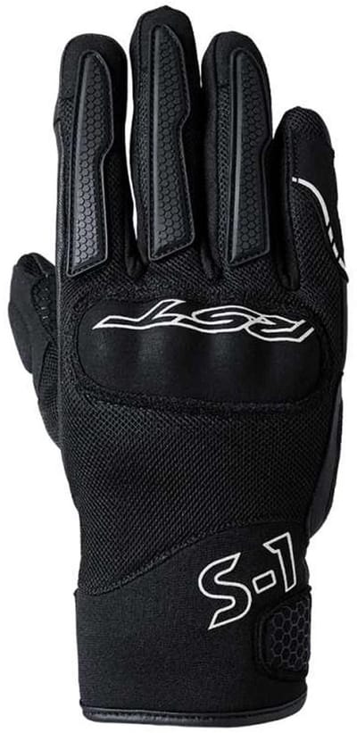RST S1 Mesh Ce Ladies Glove Black White - Maat 7 - Handschoen
