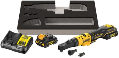 DeWALT Gereedschap - 12V ACCU-ratel, 2x accu 3,0 Ah XR, lader DCF500L2G