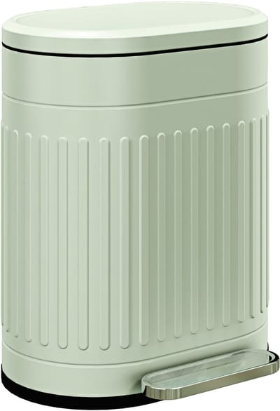 Prullenbak 1 vakken - Afvalscheiding - 20 L inhoud - Duo pedaalemmer Zwart - Afvalemmer 20 Liter - Recycle Afvalbak - Afvalscheidingsprullenbak - Hygiënisch Afval Scheiden - Keuken Vuilbak - Kantoor Prullenbakk - Groen