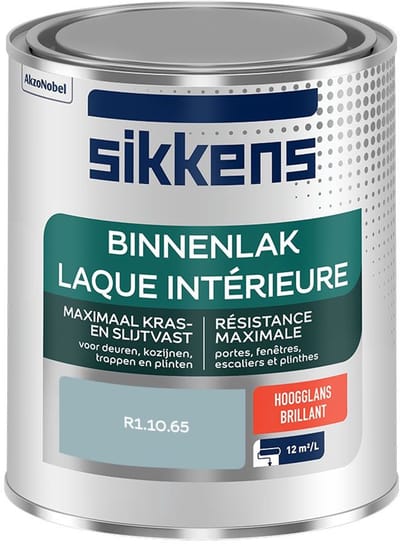 Sikkens - Binnenlak Hoogglans - R1.10.65 - Mengverf - 750 Ml