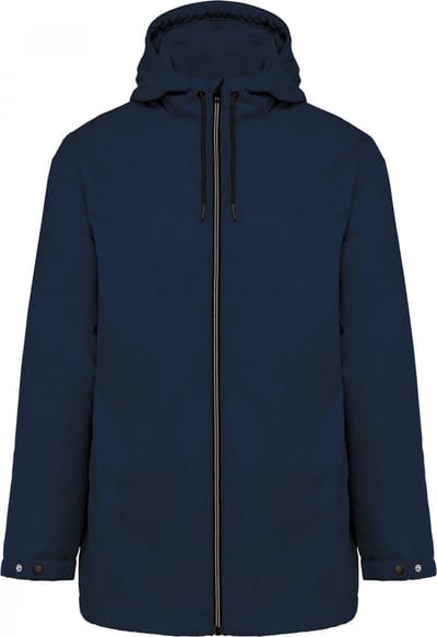 Kariban Uniseks fleecejas met gevoerde capuchon K6153 - Navy - 3XL