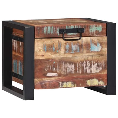 vidaXL - Opbergkisten - Multikleur - 40 - x - 30 - x - 30 - cm - Massief - gerecycled - hout