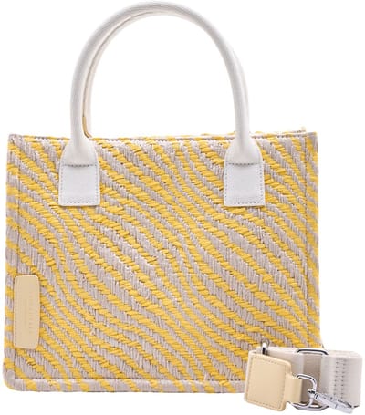 SEIDENFELT MANUFAKTUR handtas schoudertas Hulu Hand Bag Butter Yellow geel