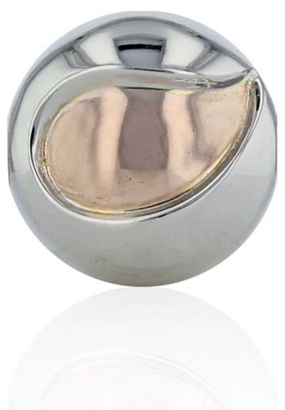 Luna-Pearls - 656.0927 - Sieradensluiting - Dames - 925er Zilver roséve Roségouduld - 12,5mm