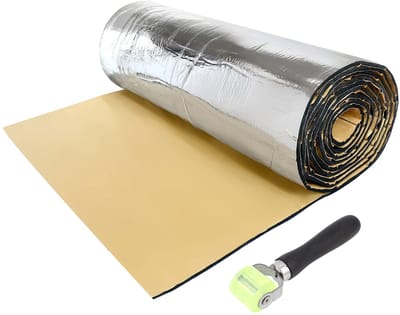 Geluidsisolatie 1,52 m² - Auto Geluidsisolatie Mat 10 mm - Thermisch Isolerend - Waterdicht - Vochtbestendig - Vermindert Geluiden - Geluidsdemping