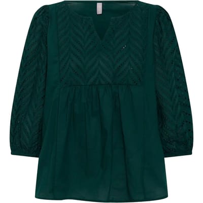 Overhemd met lang mouwen Regular fit Botanical Garden green