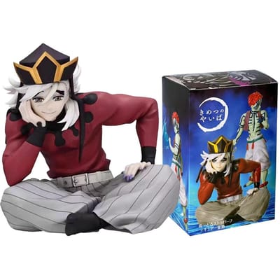 8,5 cm Kimetsu no Yaiba Anime Figuur Douma Bovenste Twee Actiefiguur Douma Noodle Stopper Figuurtje PVC Verzameling Model Poppetje Speelgoed