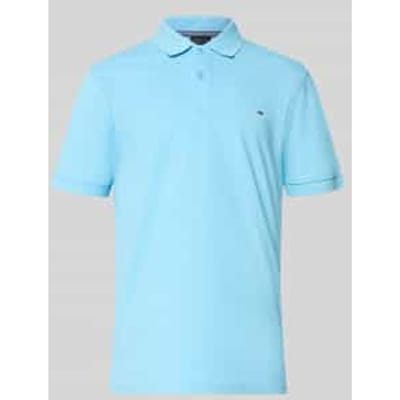 regular fit poloshirt met stitching
