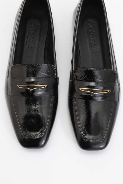 Iridessa Leren Plat Loafers Dames