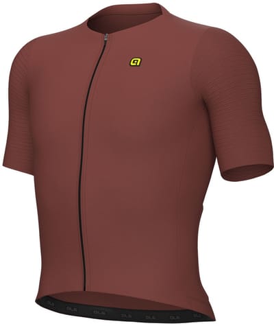 Ale Pr-e Earthy Style Korte Mouw Wielertrui Bruin L Man
