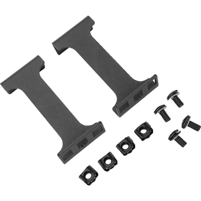 Kit d'adaptateur d'extension de profondeur pour rack de serveur 1U, 4 pouces de profondeur, montage en rack encastré, alliage d'aluminium
