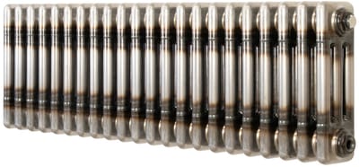 Traditionele radiator - 3-kolom - 300x1010 mm - ruw metaal