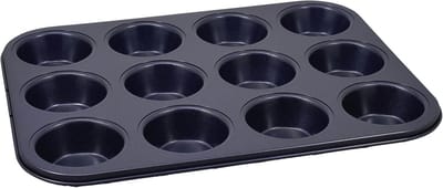 Muffinvorm met 12 Holtes en Antiaanbaklaag - Duurzaam en Vaatwasmachinebestendig