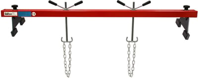 TRUTZHOLM Gemotoriseerde Motorbrug Staal 500kg - Traploos Hoogte Verstelbaar - Heavy Duty Motorsteun Spatbord Dwarsligger