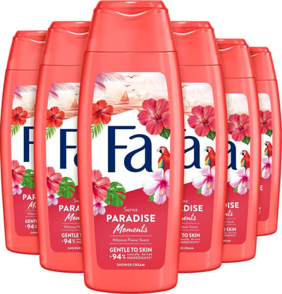 6x Fa Douchegel - Paradise Moments 250 ml